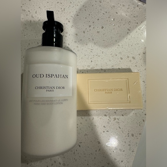Christian Dior bar soap and hand lotion set - Picture 1 of 5